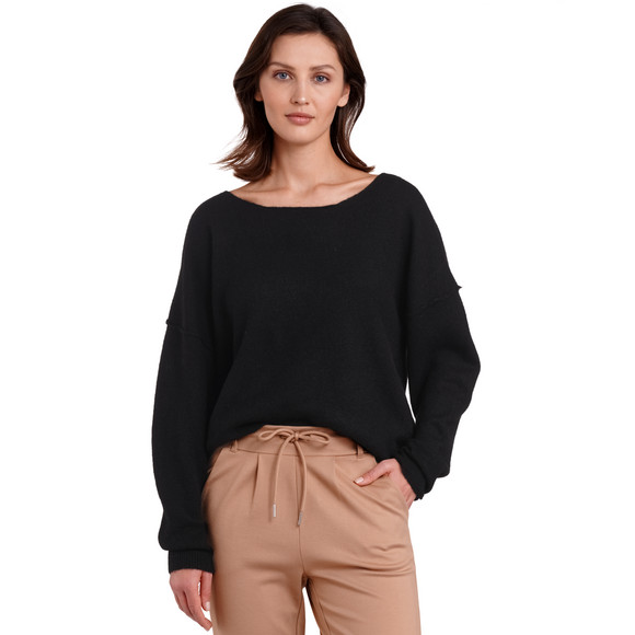 Jonas Nielsen Damen Strickpullover mit U-Boot-Ausschnitt