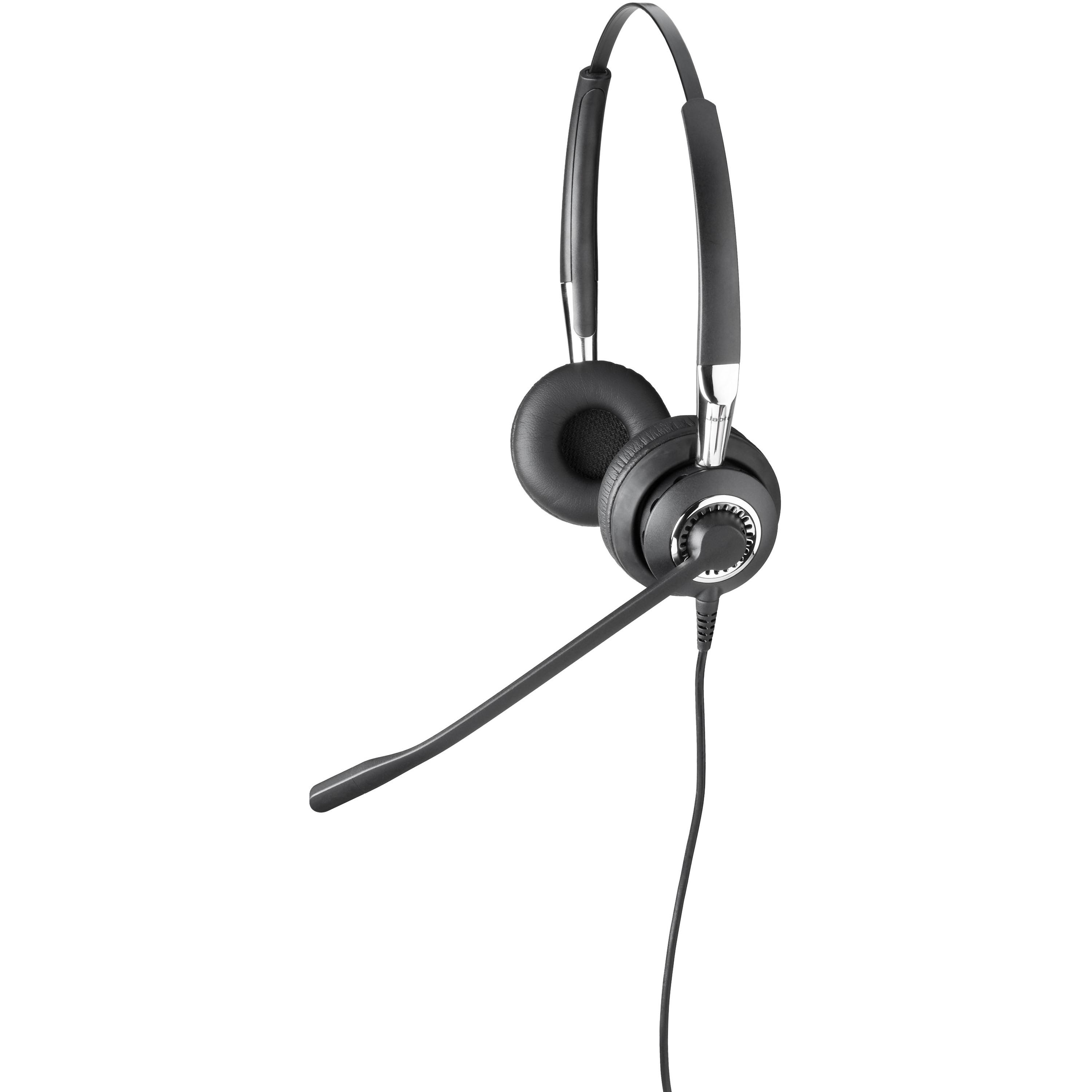 Jabra BIZ 2400 II USB Duo BT Wireless On-Ear Headset - Noise-Canceling