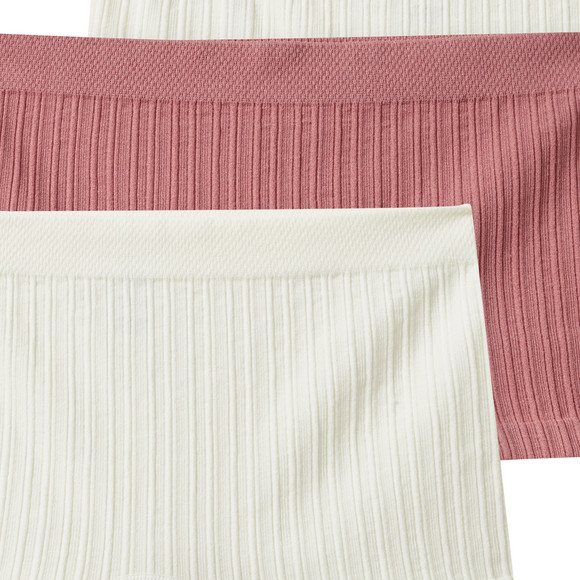 Yigga 3 Mädchen Pantys mit Rippstruktur