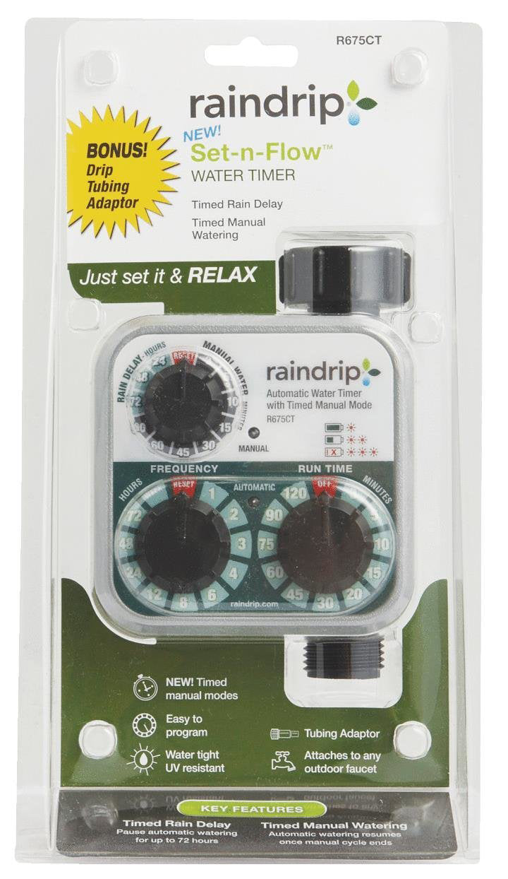 Raindrip Programmable 1 zone Water Timer