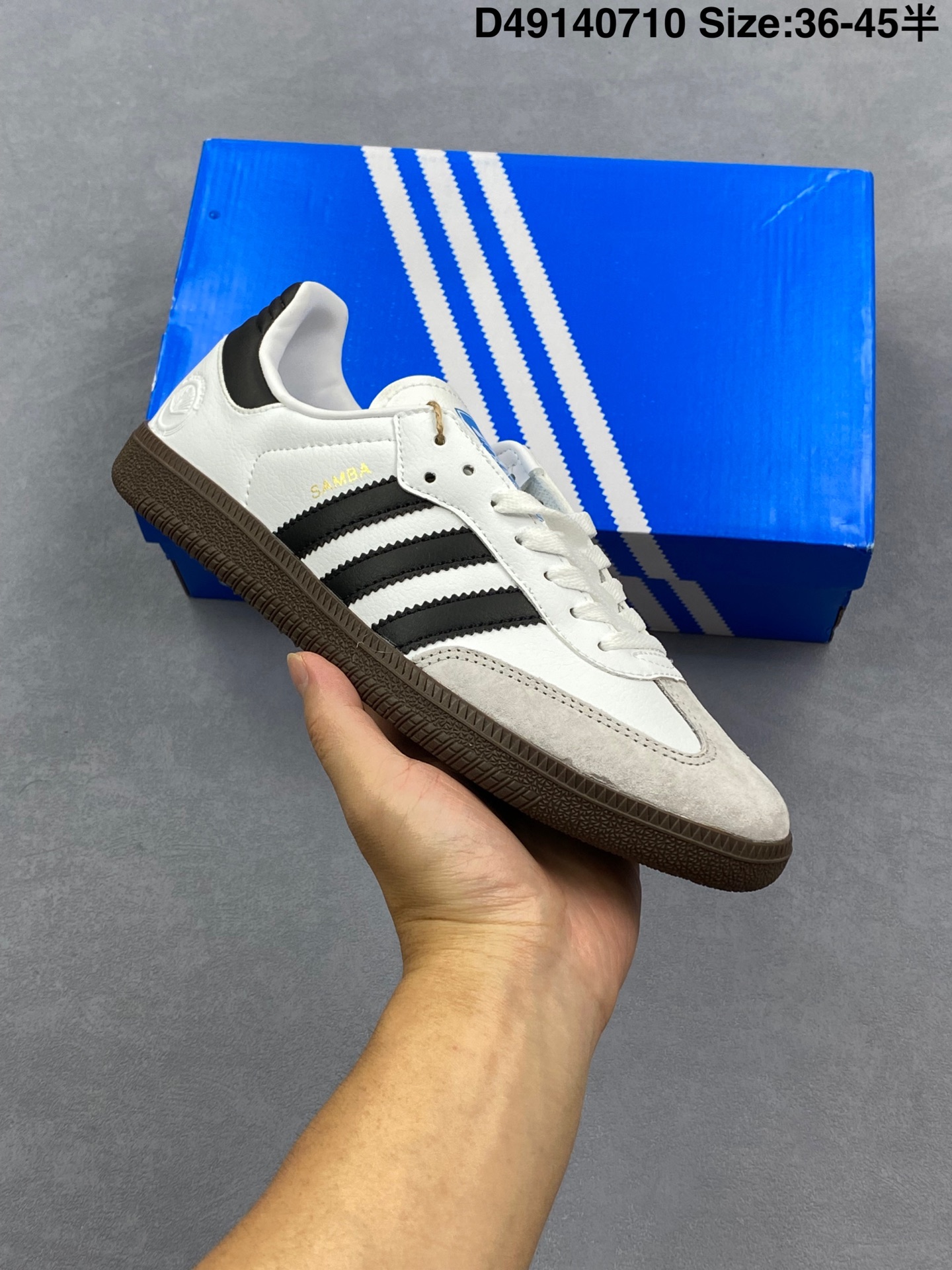 Adidas three-leaf low-top casual sports shoes - cnluxepick