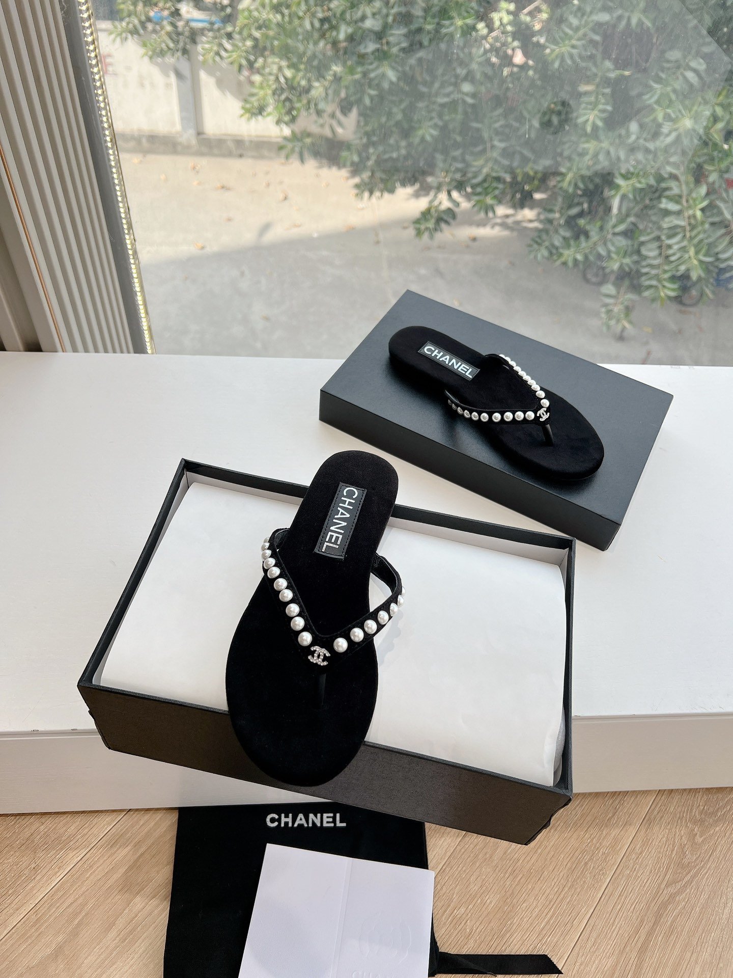 Chanel Slipper Sandals