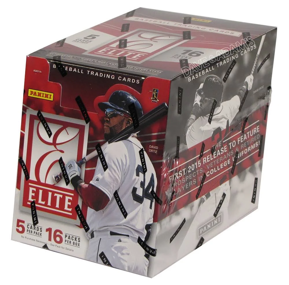 2015 Panini Elite Baseball Hobby Box
