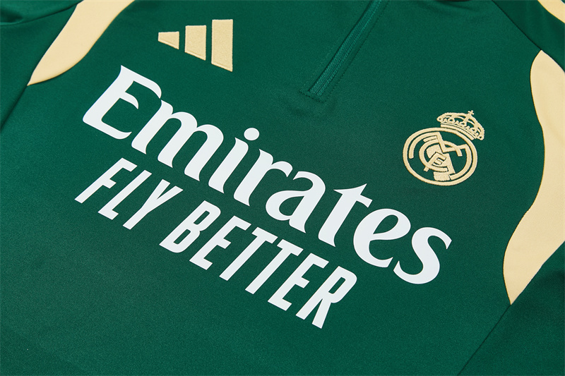 Adult / Kids 2627 Real Madrid Half Zipper Training Suit