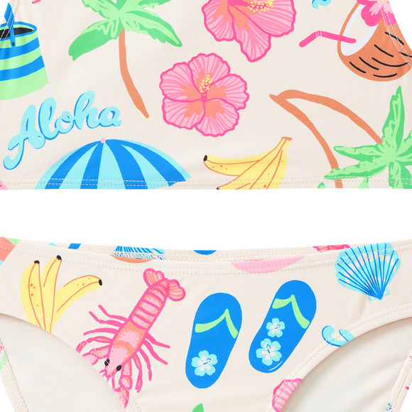 Famy Mädchen Bikini mit sommerlichen Motiven