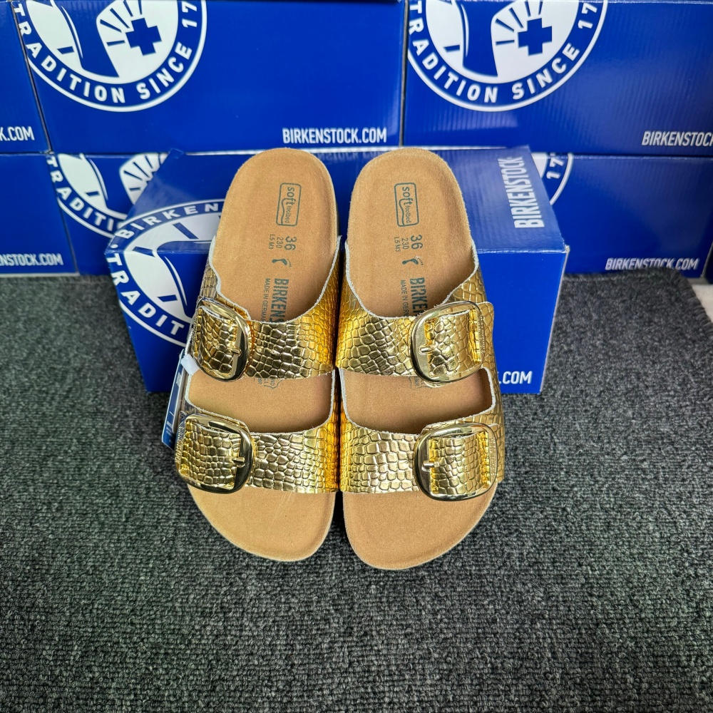Birkenstock Arizona Snake-Pattern Casual Sandals