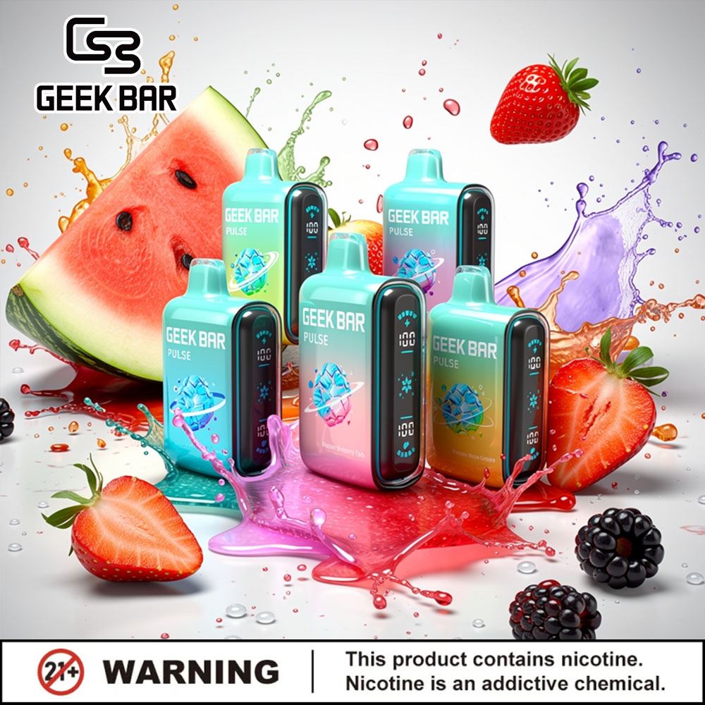 Geek Bar Pulse 15000 Frozen Edition Disposable Vape Kit 16ml