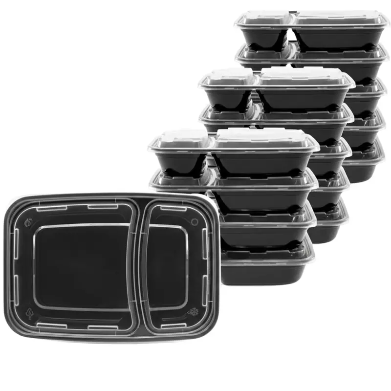 Stackable Snap-Seal Food Storage Containers – Ideal for Portion Control and Weekly Prep
