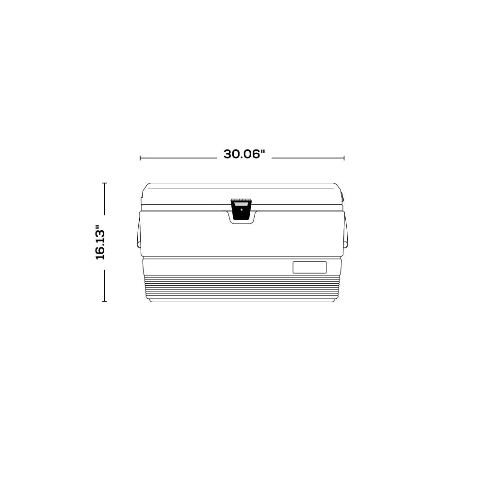 Marine Ultra Hard Cooler White 72qt