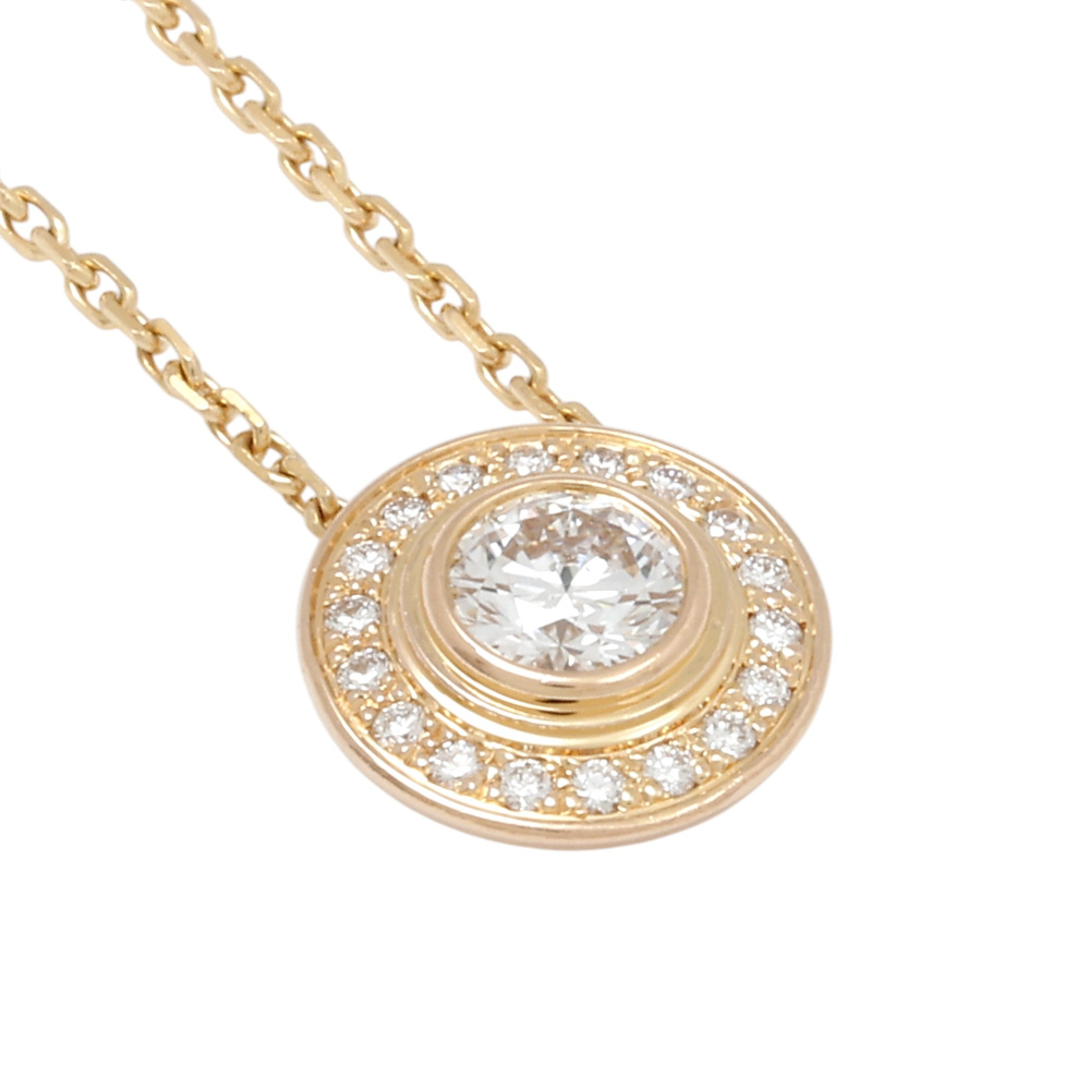 Cartier Damour (diamant Leger) Necklace 18K Rose Gold Diamond N7412300