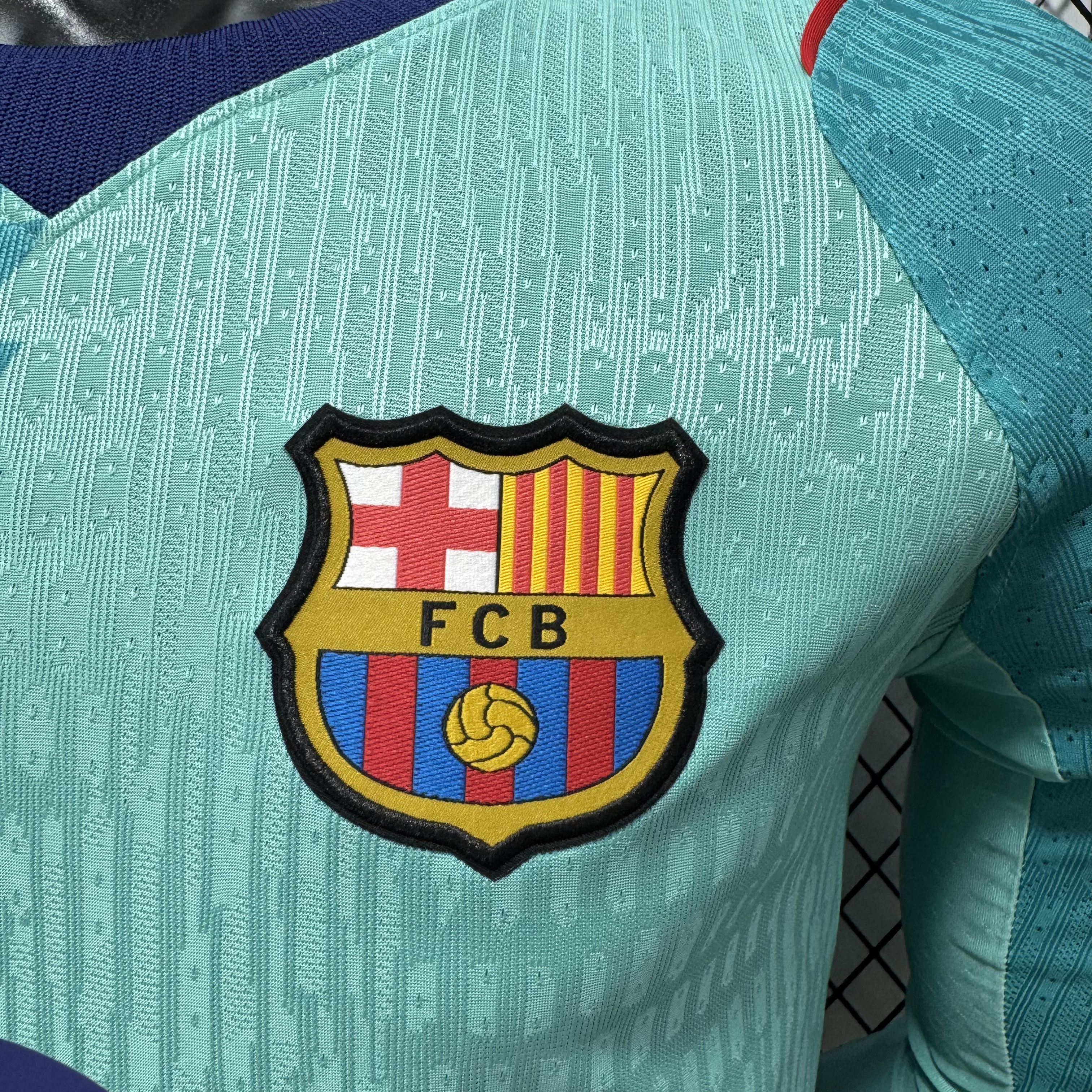 Player Version Barcelona 26/27 Third Jersey Long Sleeves S-XXL 4
