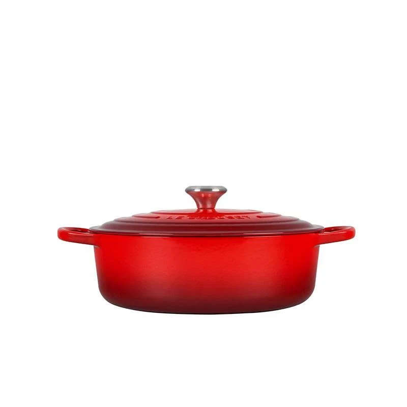 Le Creuset 6.75 qt Round Wide Dutch Oven - Cerise