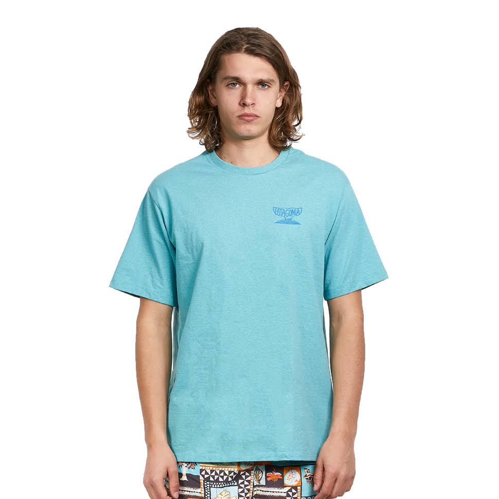 Patagonia Our Planet Can&t Wait Responsibili-Tee - Iggy Blue - S - Men