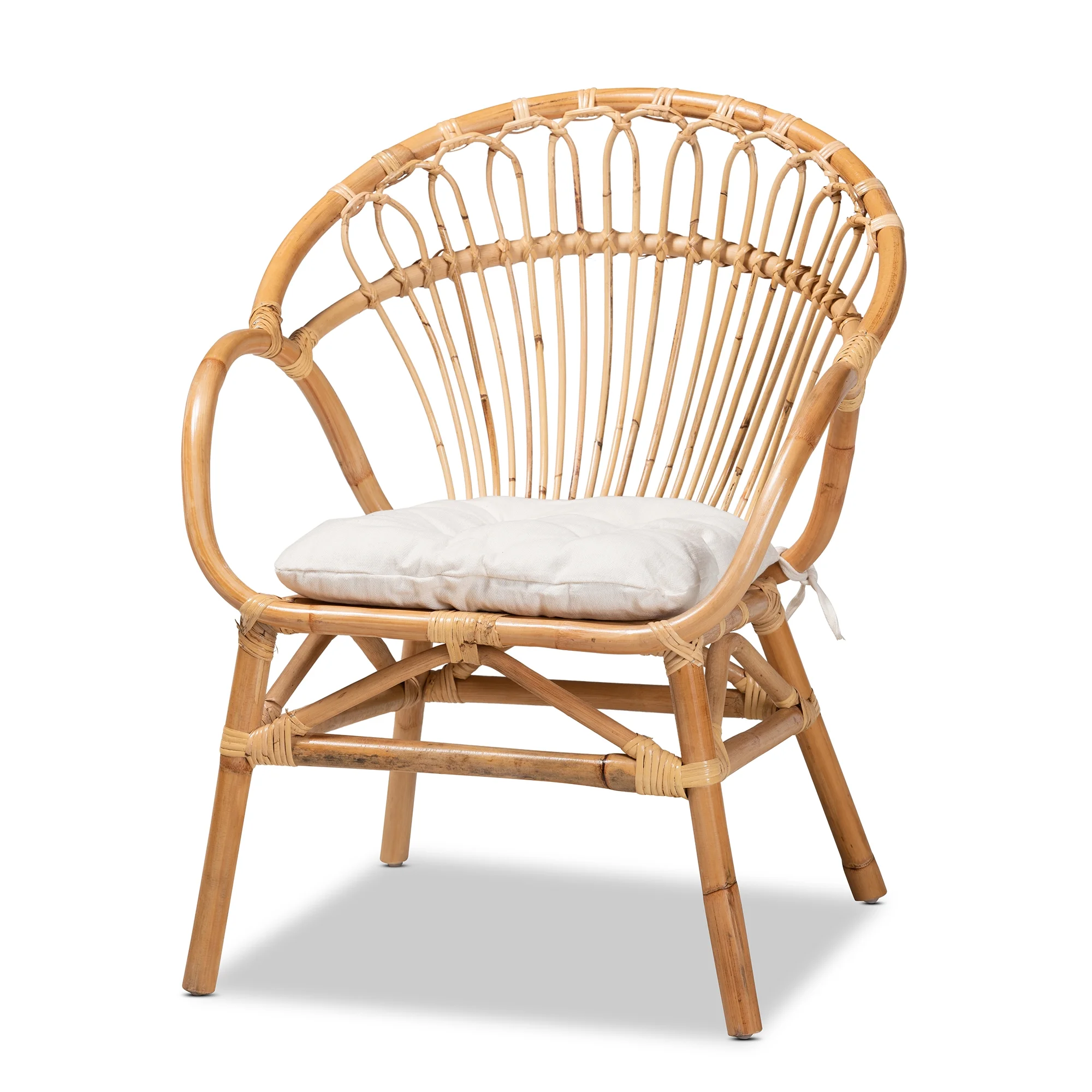 bali & pari Dining Chair, Brown