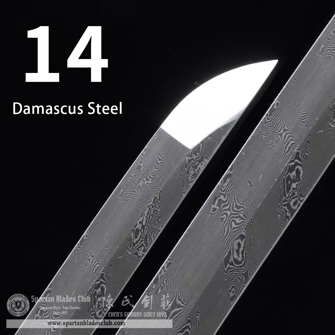 Custom Your Katana | Damascus Steel | Spartan Blades Club | CHEN'S SWORDS 1892 - Spartan Blades Club - 陳氏劍莊1892
