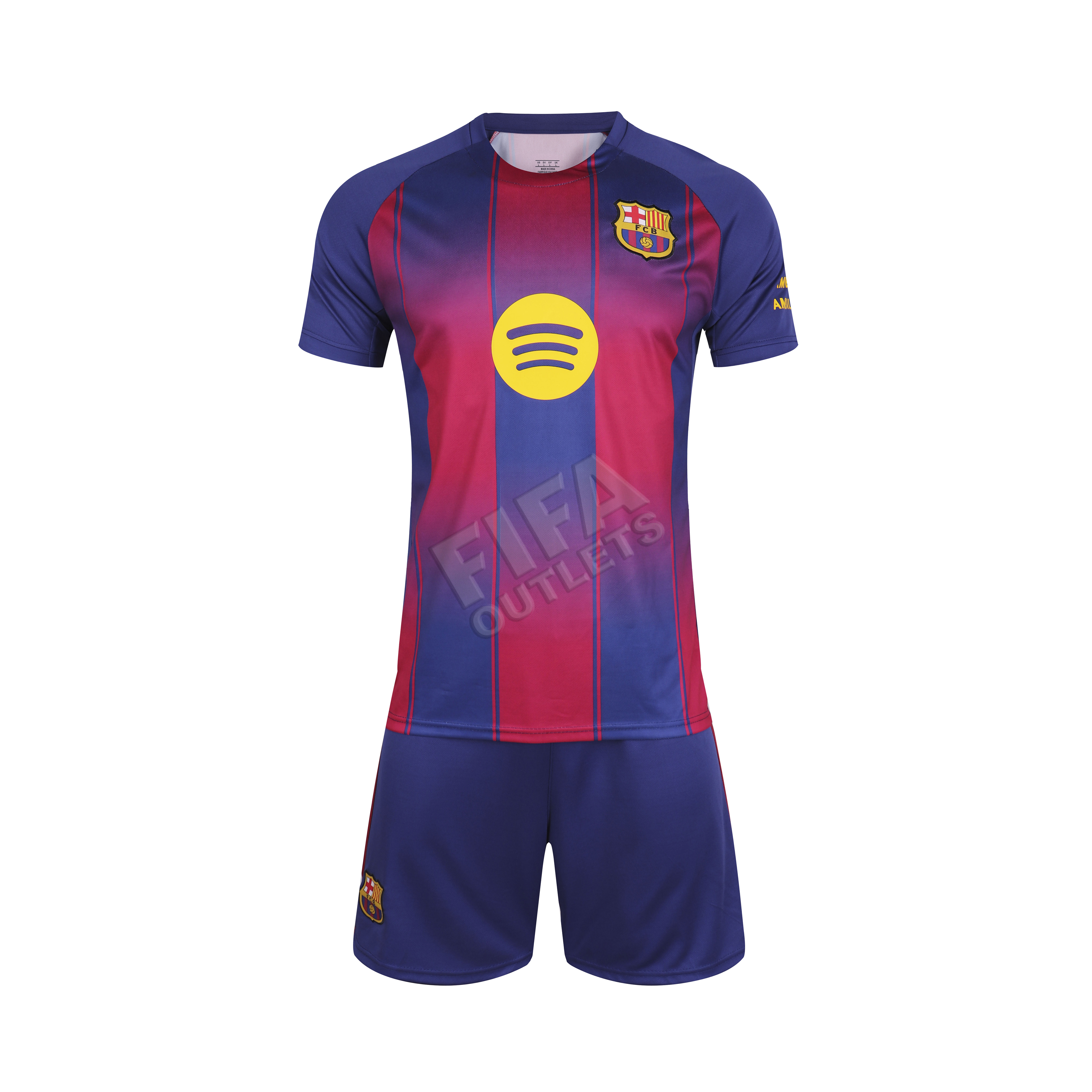 PSG Home Stadium Jersey Set 2025-26