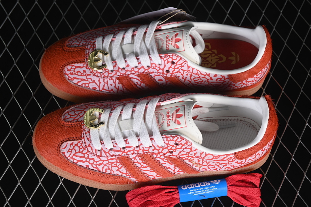 Adidas Samba Og Casual Sneakers Red/White JR8743