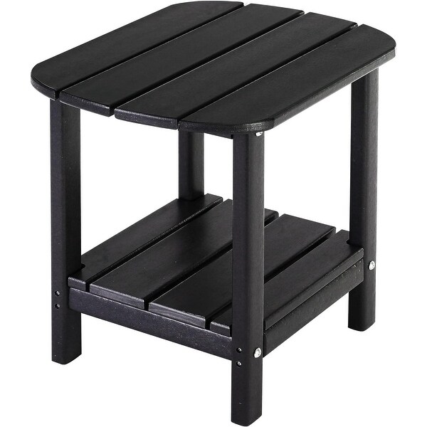 Double Adirondack Side Table,Outdoor Side Tables