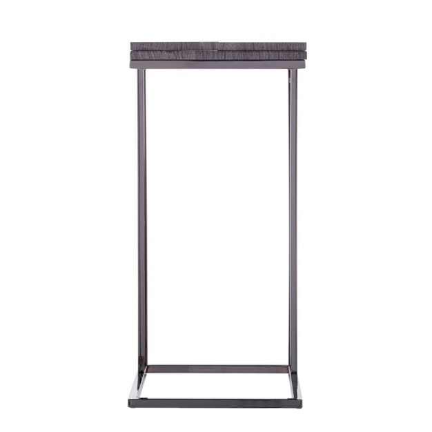 Sepree Expandable C table Black gray Aiden Lane