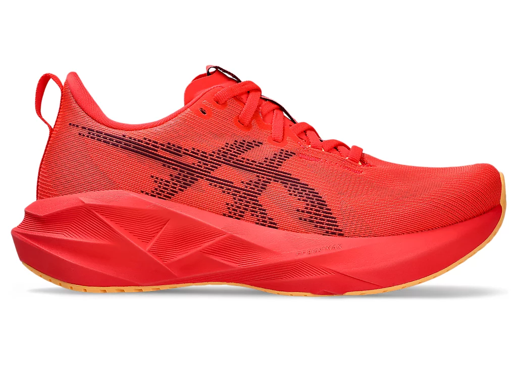 ASICS Novablast 5 Running Shoes Flash Red/Edo Purple 1011B974-600