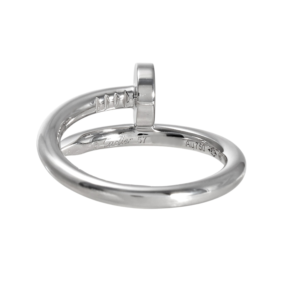 Cartier Juste un Clou Classic Model Ring 18K White Gold B4099200