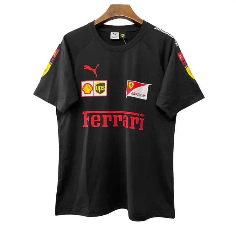 2026 F1 Ferrari Black Jersey