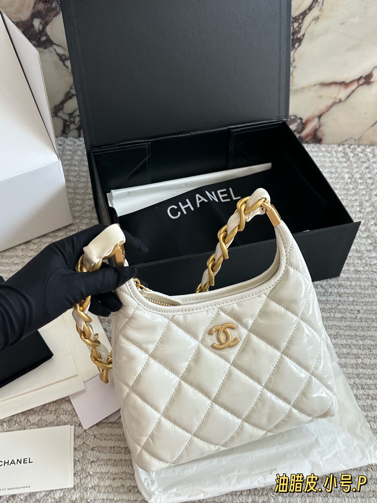 Chanel 24A Hobo Waxed Bag - cnluxepick