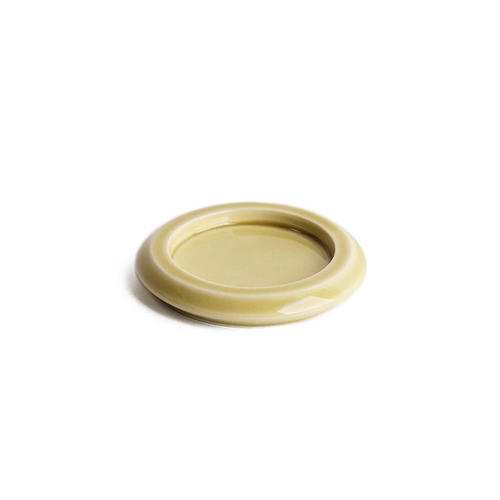 Round Seto Incense Tray