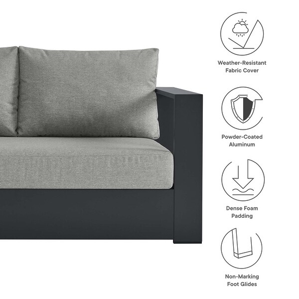Tahoe Patio Aluminum Modular RightFacing Loveseat