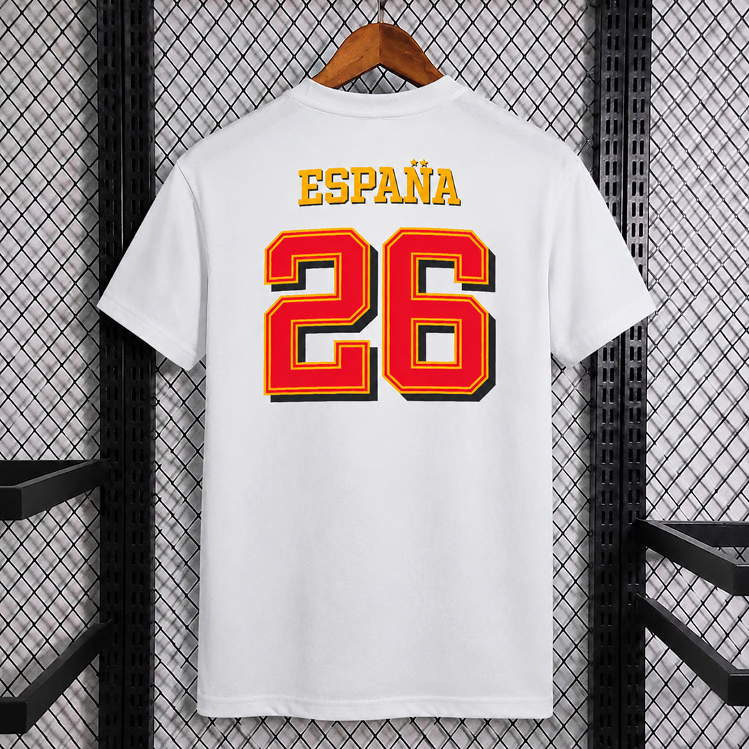Spain 2026 Campeones T-shirt White