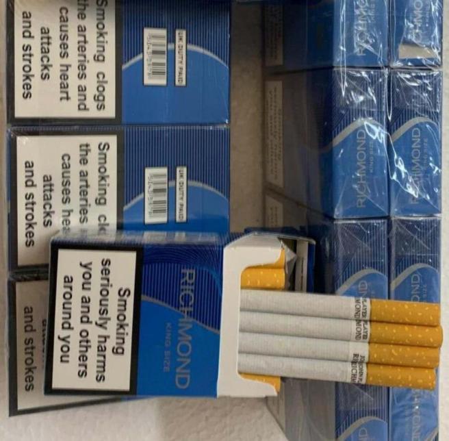 RichMond Blue 20s Cigarettes x 10 Packs /1 Carton