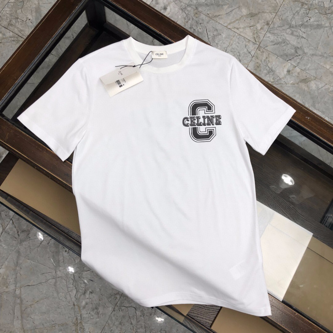 CELINE  セリーヌ tシャツ コピーシンプル＆上品な着心地 コーデを選ばないおしゃれな一枚