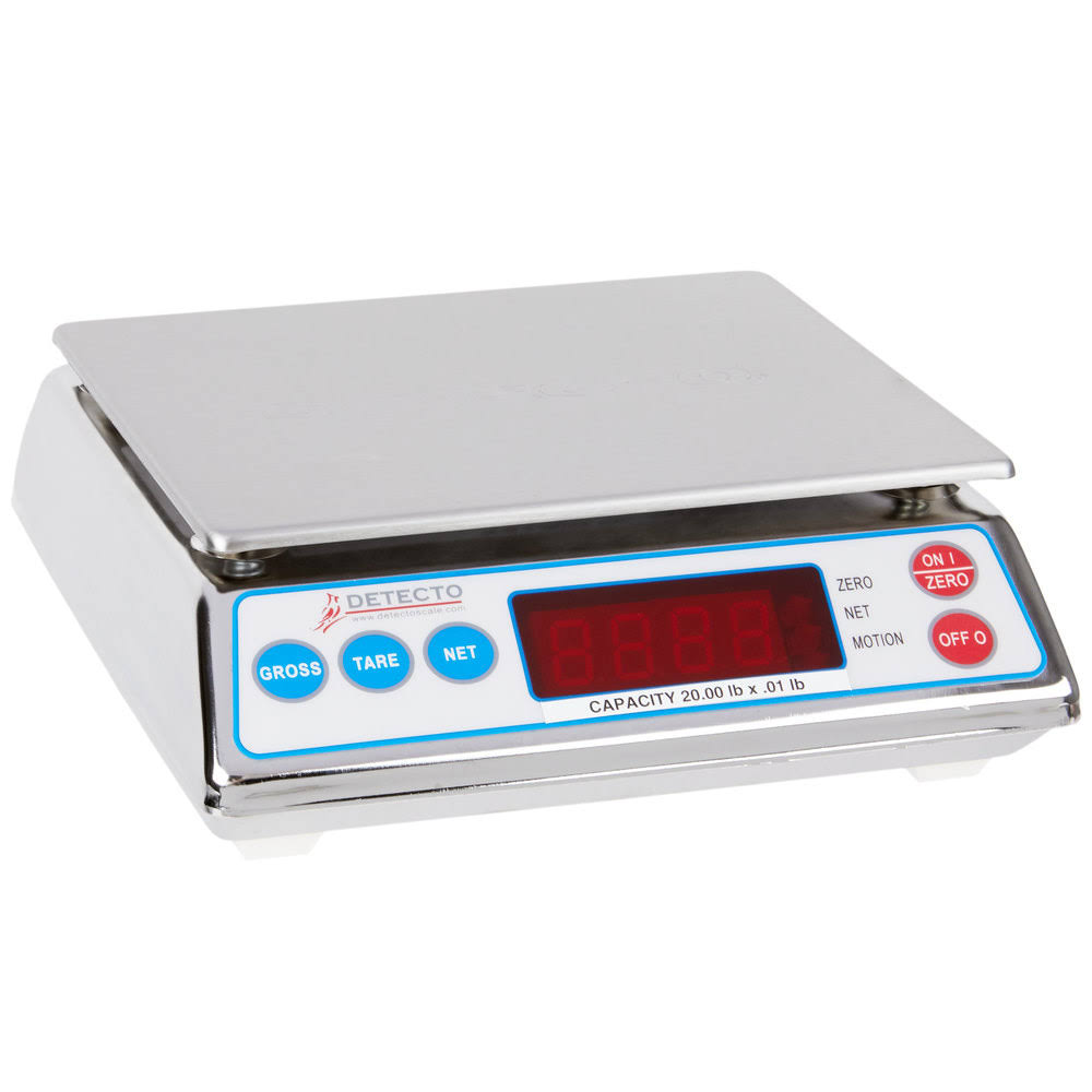 All Purpose Scale, 20 lb Capacity, 6.75x22 x 5.25x22 AP-20