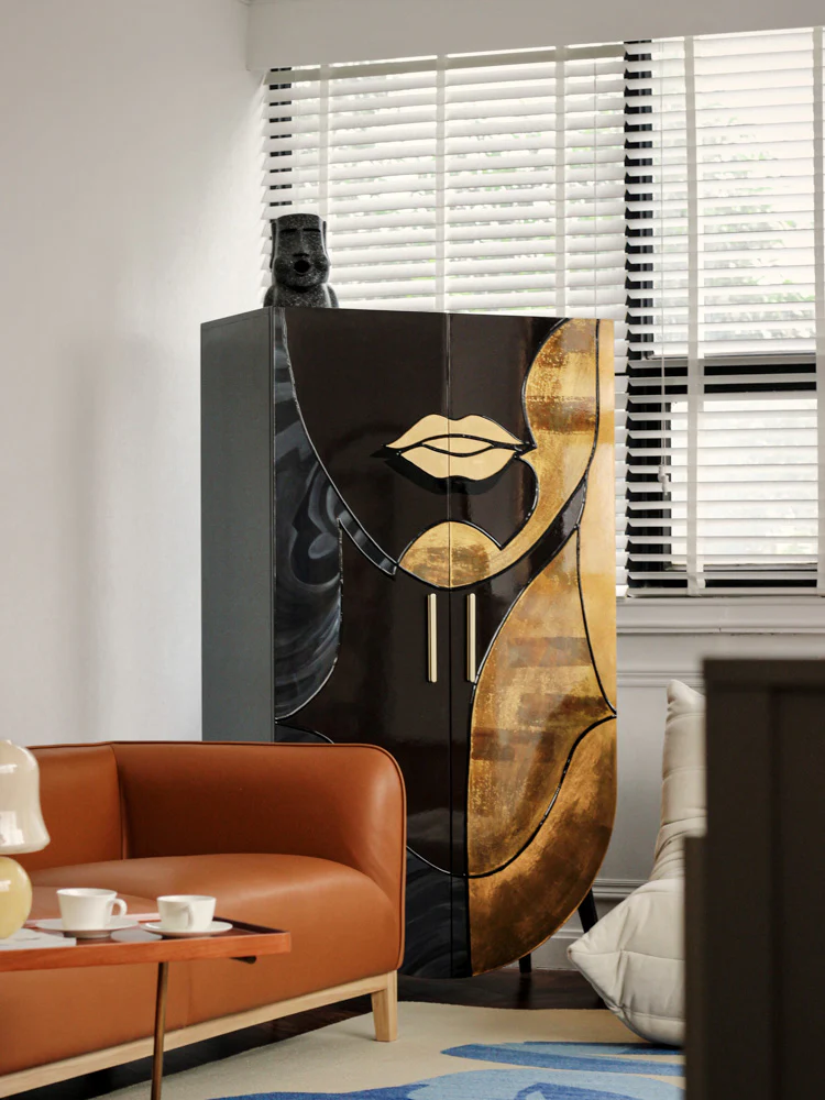 GA011 - Art Deco Genuine Gold Foil! Art Cabinet Matisse 