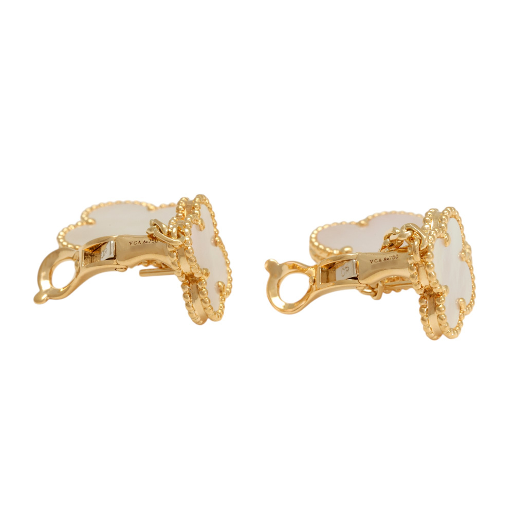 Van Cleef & Arpels Magic Alhambra Earrings 18K Yellow Gold VCARD78800