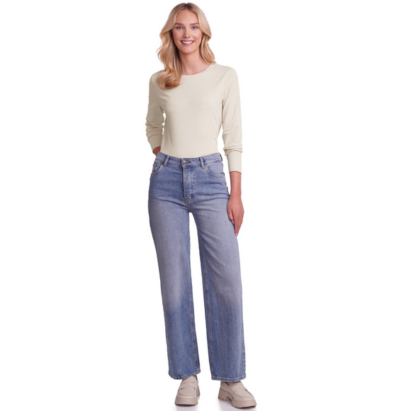 Gina Benotti Damen Langarmshirt mit Bio-Baumwolle