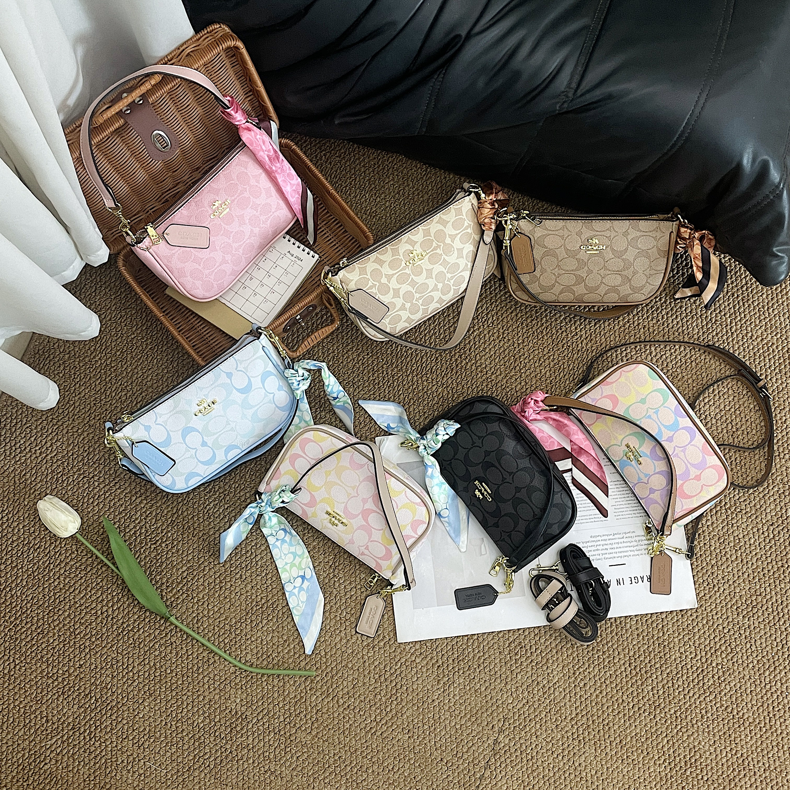 Coach shoulder bag 2 straps - cnluxepick