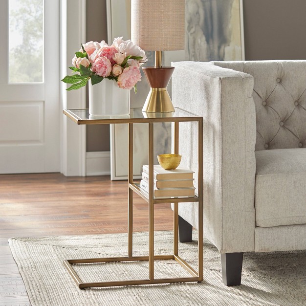 Manhattan C Table Gold Buylateral