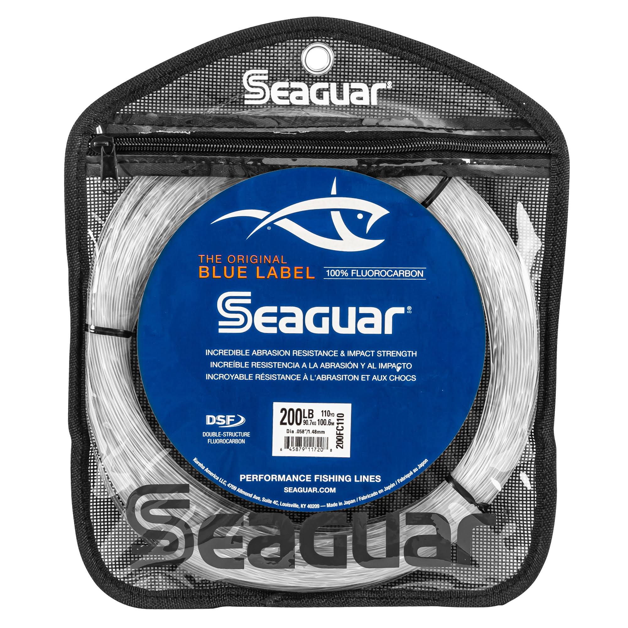 Seaguar Blue Label Big Game Fluorocarbon Leader 110yds - 150lb