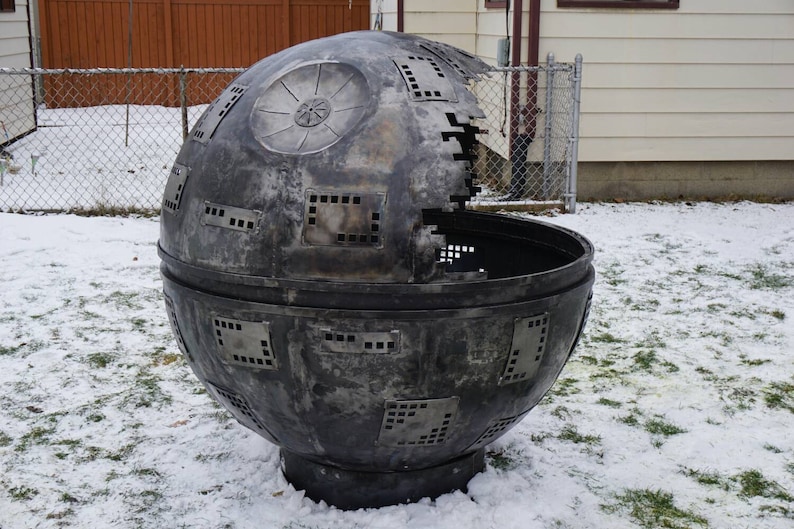2026 5 ft Death Star fire Pit