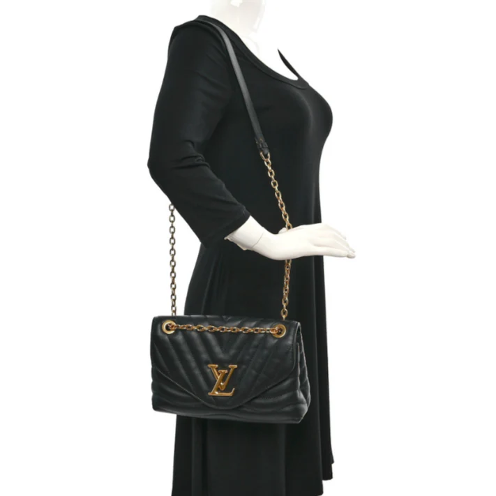 Louis Vuitton New Wave Chain Bag MM -  Black