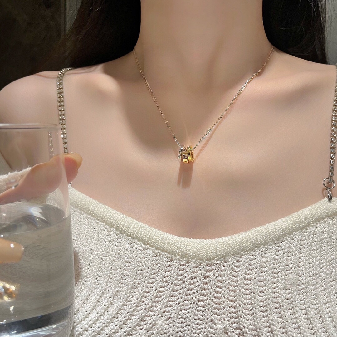 Cartier Three-Link Double Chain Necklace - cnluxepick