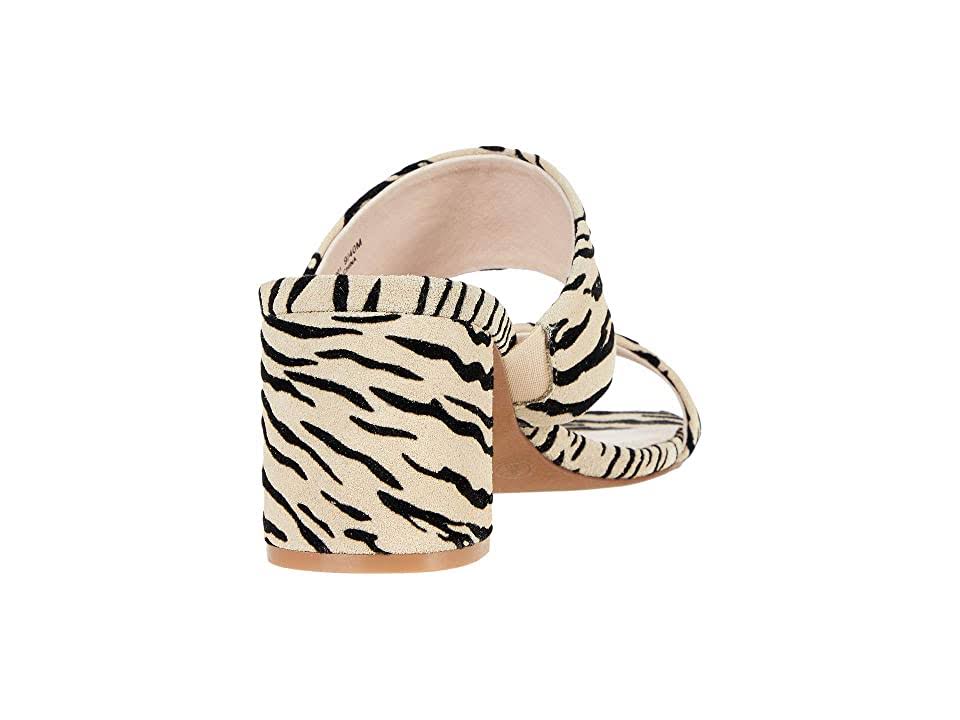 42 Gold Liya Zebra Suede 9.5