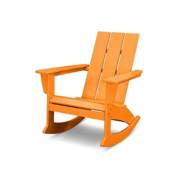 POLYWOOD Modern Adirondack Rocking Chair