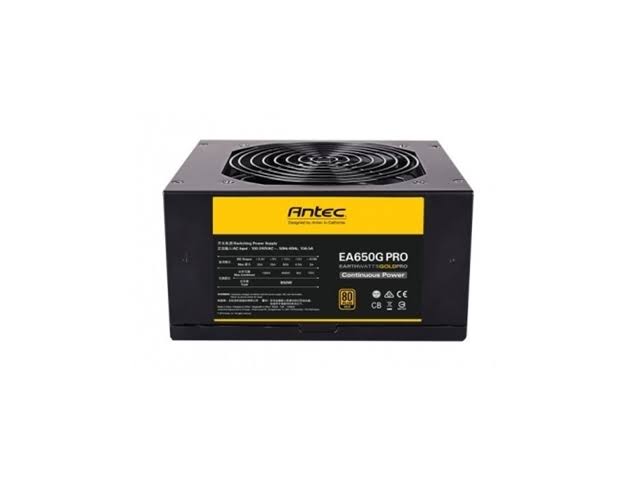 Antec EA650G Pro 80 Plus Gold PSU, 650W
