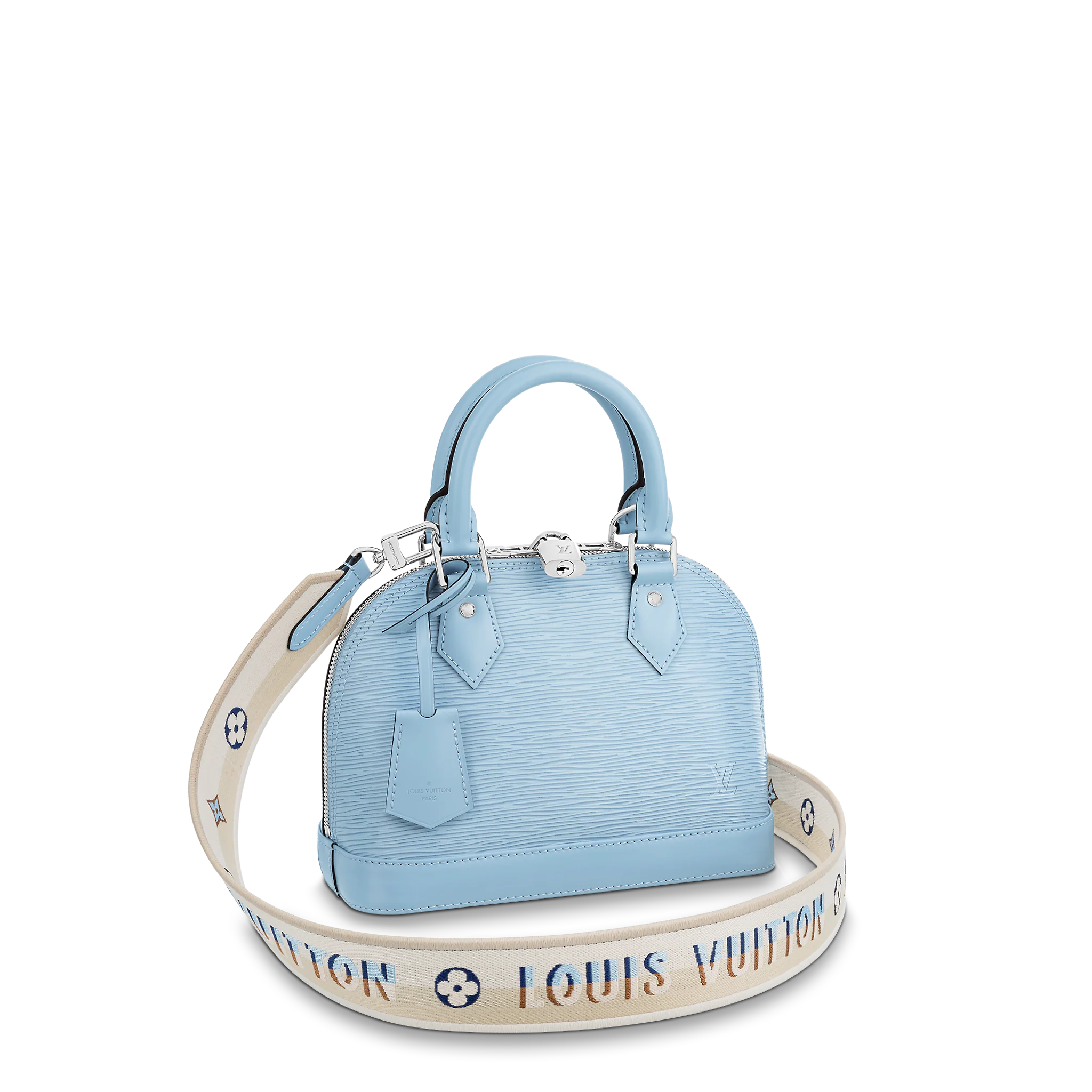 Louis Vuitton Alma Bb 23Cm Blue Bag