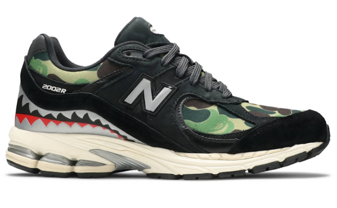 BAPE x New Balance 2002R Apes Together Strong - Camo M2002RBF Casual Running Shoes