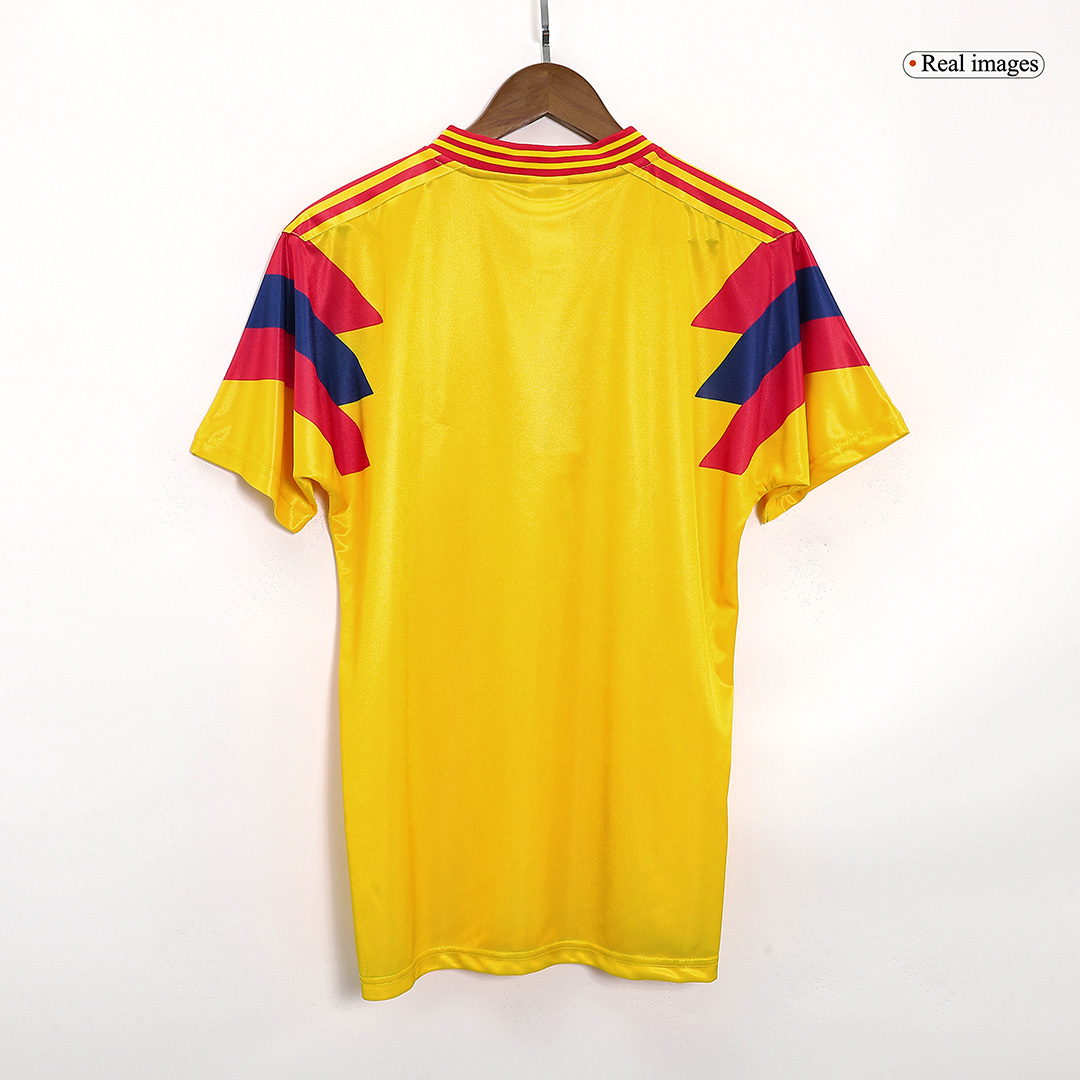 Retro Soccer Jersey Colombia Home 1990