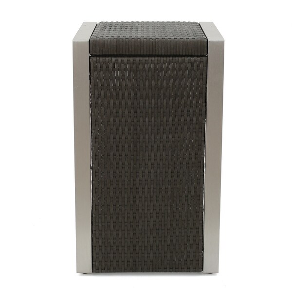 Lightweight and Stable Frame With Clean,Precise Lines Side Table Finished with a Sleek Aluminum Frame