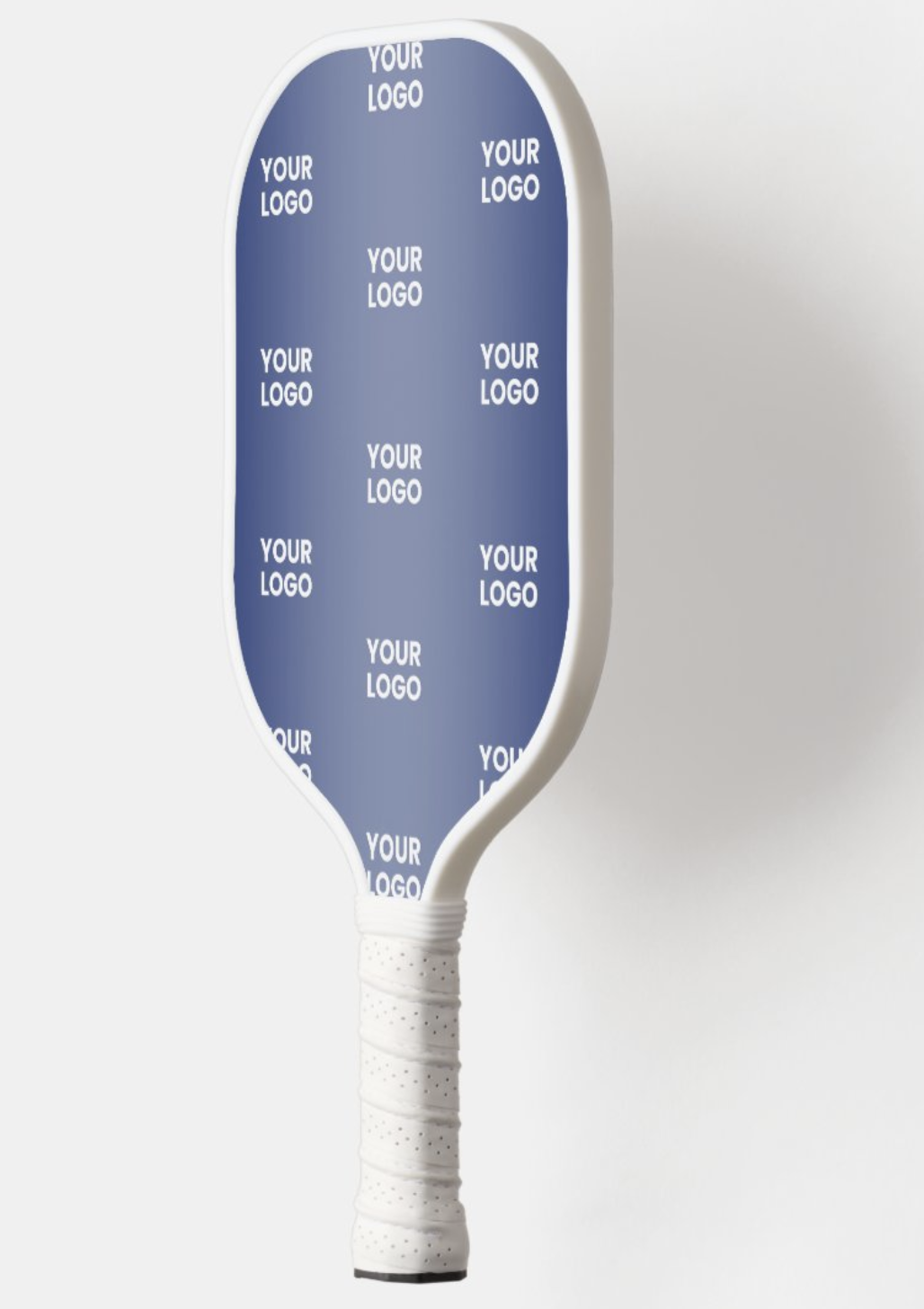 Custom Design pickleball paddle fiber glass White edge guard 11mm/14mm core